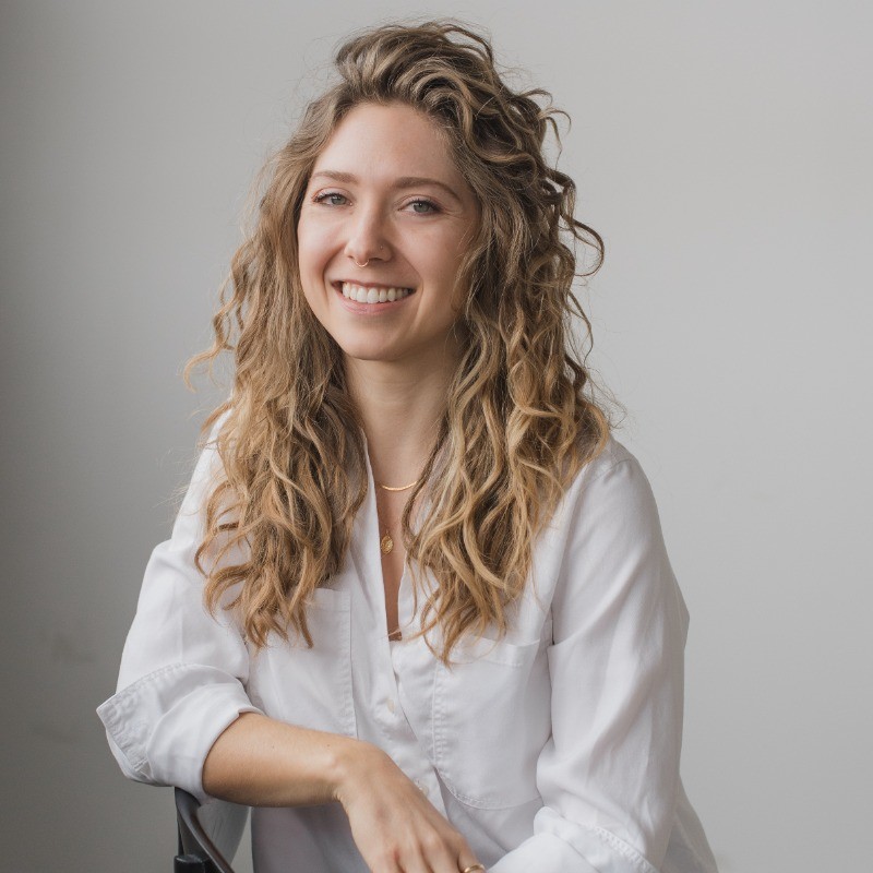 Courtney Redman portrait on a neutral background